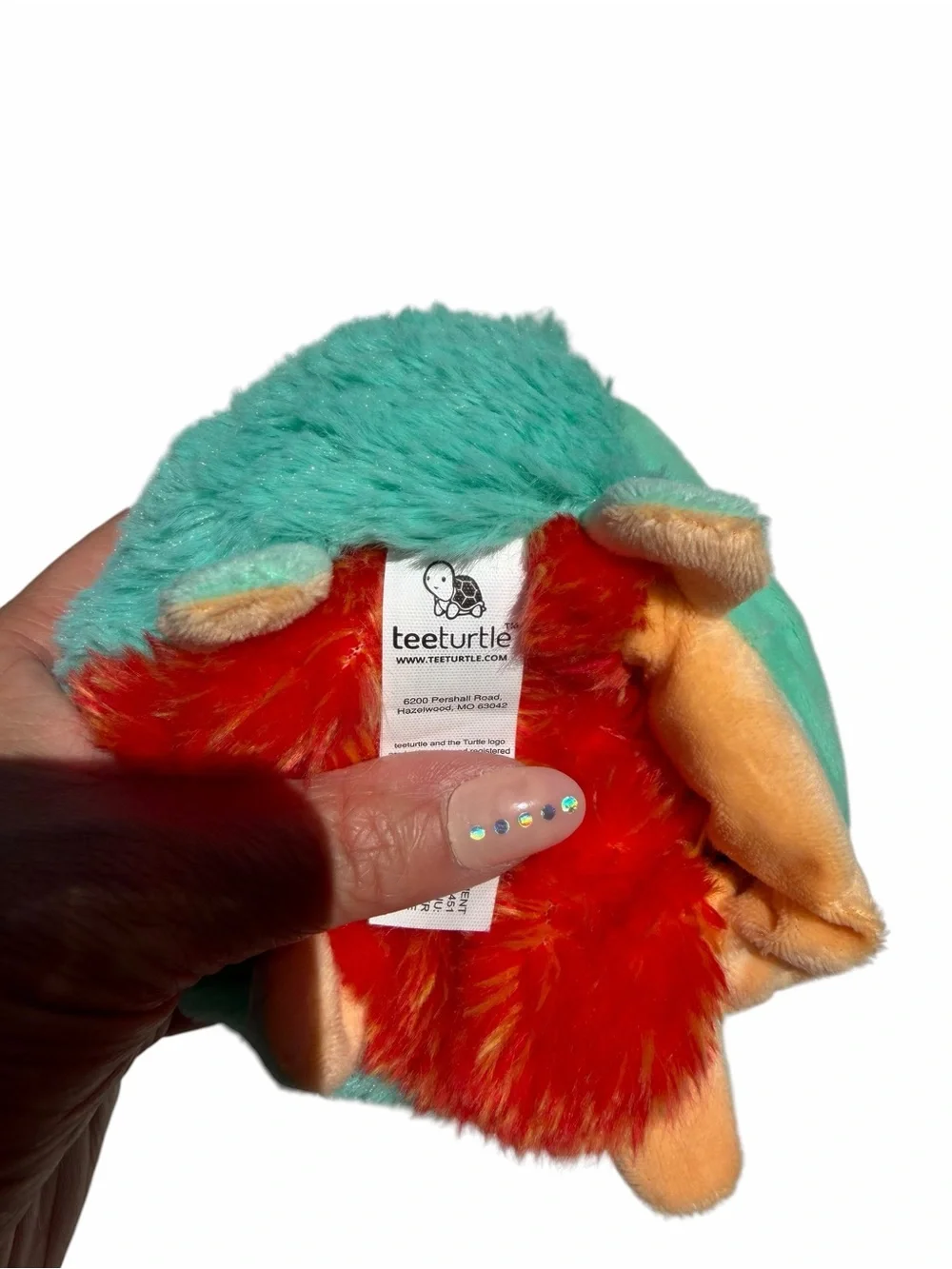 Teeturtle Plush Small Pet Hedgehog Toy flipper